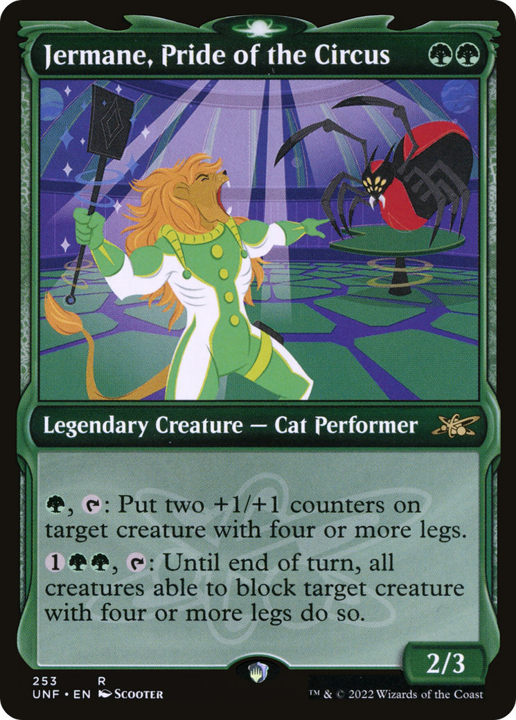 Jermane, Pride of the Circus (UNF-253) - : (Showcase) Foil