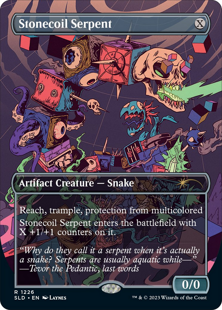 Stonecoil Serpent (SLD-1226) -  (Borderless)