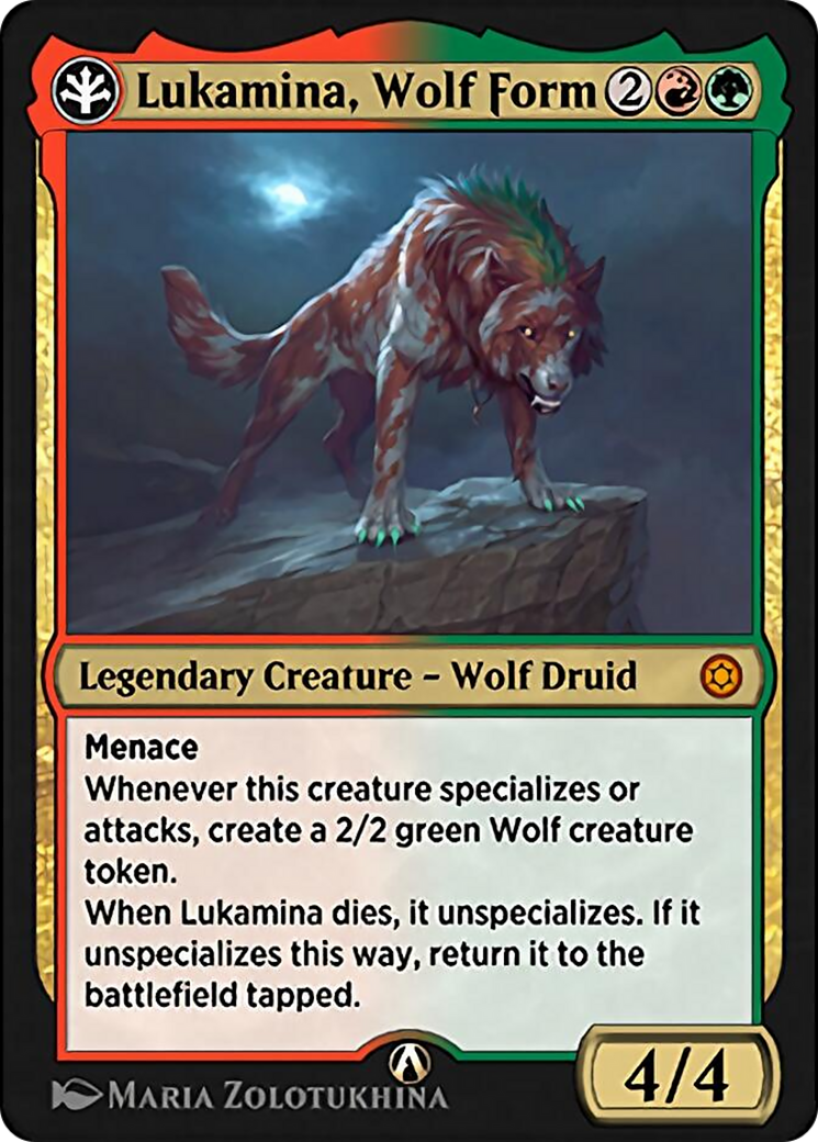 Lukamina, Wolf Form (HBG-17R) -