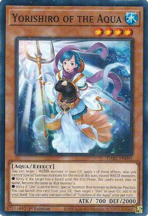 Yorishiro of the Aqua (DABL-EN092) - Darkwing Blast 1st Edition