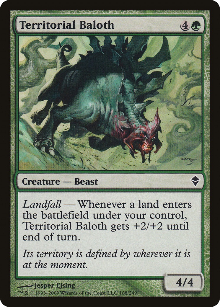 Territorial Baloth (ZEN-188) -  Foil