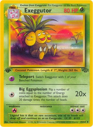 Exeggutor 35/64 - 1st Edition