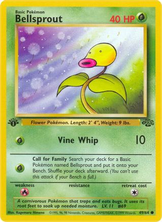 Bellsprout 49/64 - 1st Edition