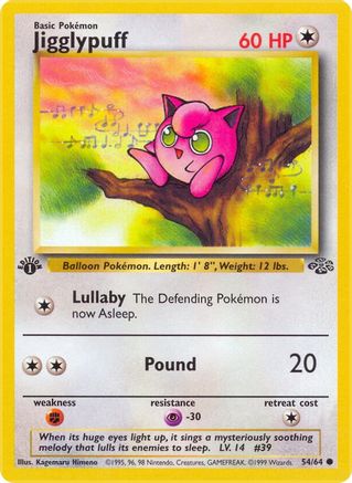 Jigglypuff 54/64 - Unlimited