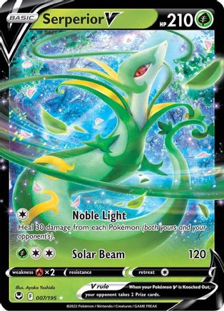 Serperior V 7/195 - Holofoil