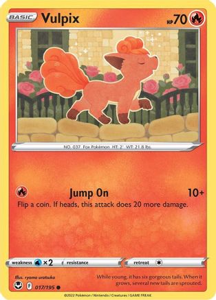 Vulpix 17/195 - Reverse Holofoil