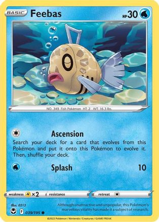 Feebas 39/195 -