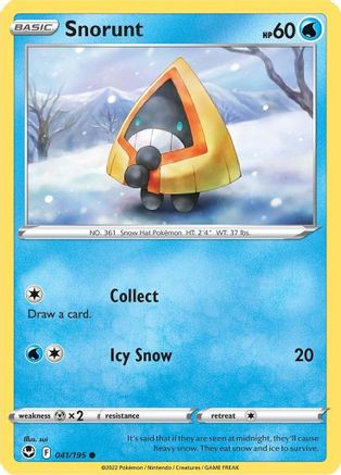 Snorunt 41/195 -