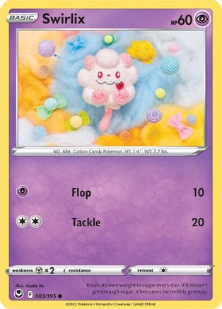 Swirlix 83/195 - Reverse Holofoil