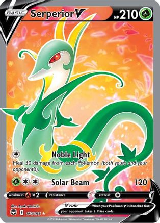 Serperior V (Full Art) 170/195 - Holofoil