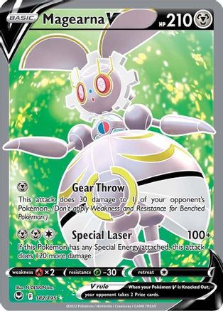 Magearna V (Full Art) 182/195 - Holofoil