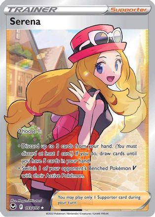 Serena (Full Art) 193/195 - Holofoil