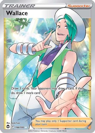 Wallace (Full Art) 194/195 - Holofoil