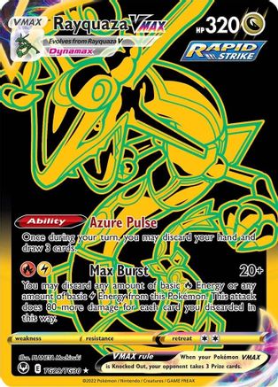 Rayquaza VMAX (Secret) TG29/30 - Holofoil