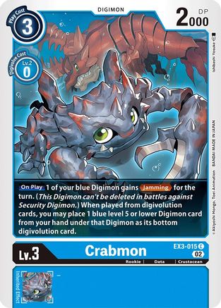 Crabmon (EX3-015) - Draconic Roar