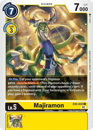 Majiramon (EX3-032) - Draconic Roar