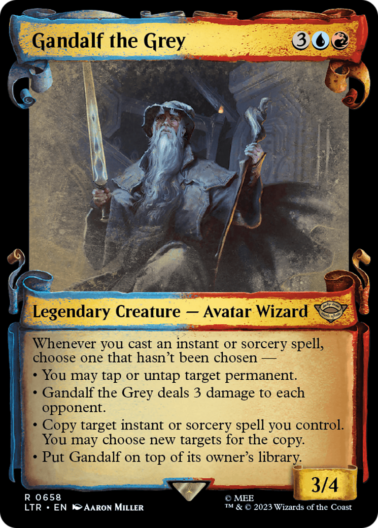 Gandalf the Grey (LTR-658) - : (Showcase) Foil