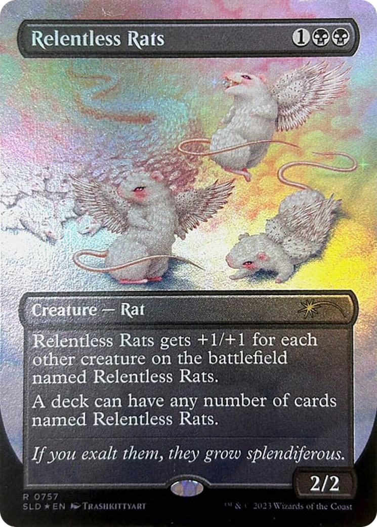 Relentless Rats (SLD-757) -  (Borderless) Foil