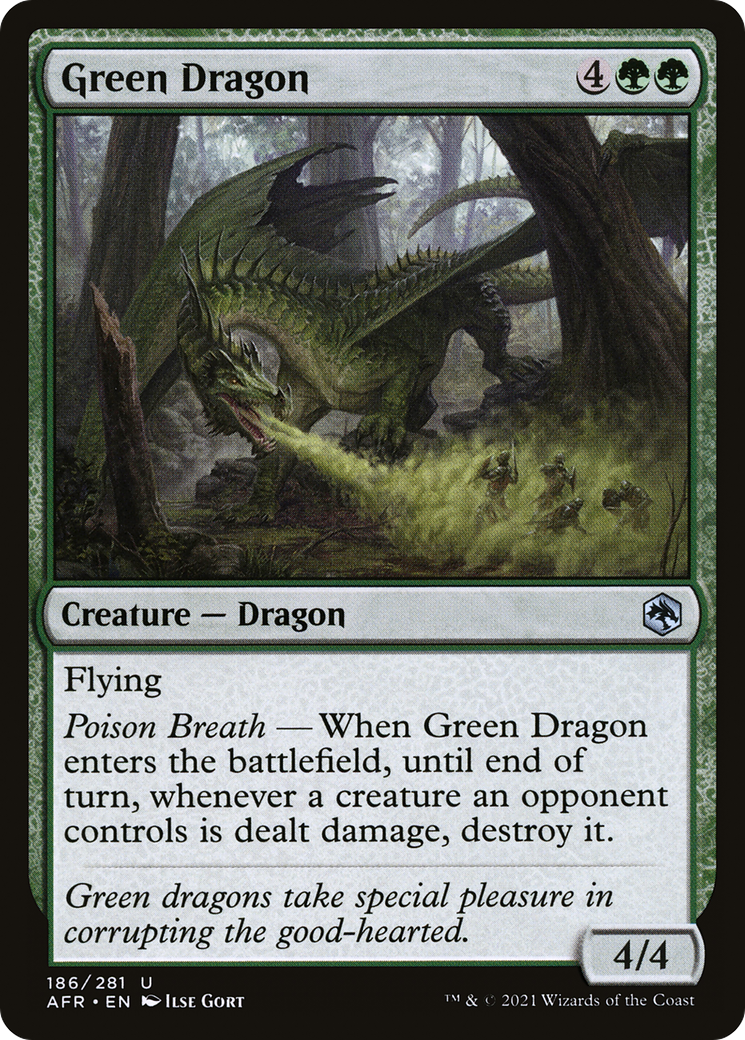 Green Dragon (AFR-186) -  Foil