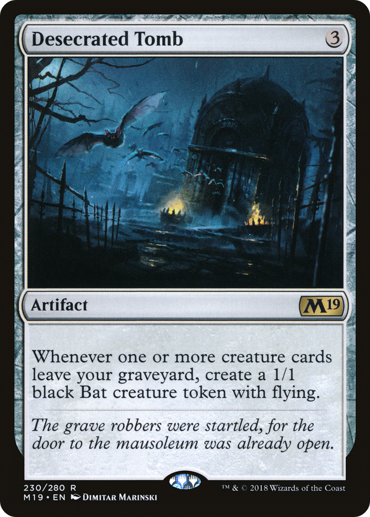 Desecrated Tomb (M19-230) -  Foil