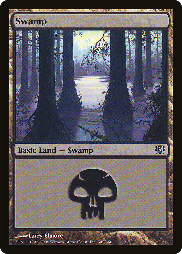 Swamp (9ED-342★) -  Foil