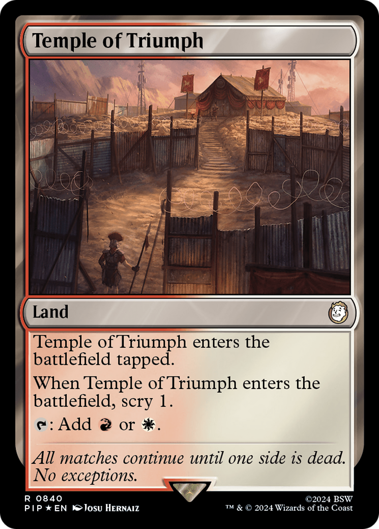 Temple of Triumph (PIP-840) -  Foil