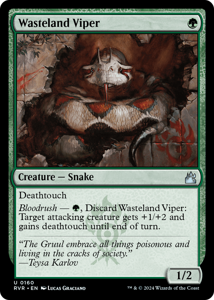 Wasteland Viper (RVR-160) -  Foil