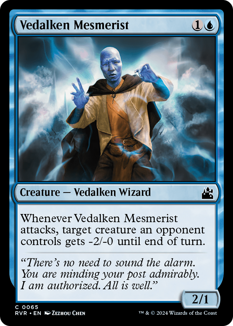 Vedalken Mesmerist (RVR-065) -  Foil