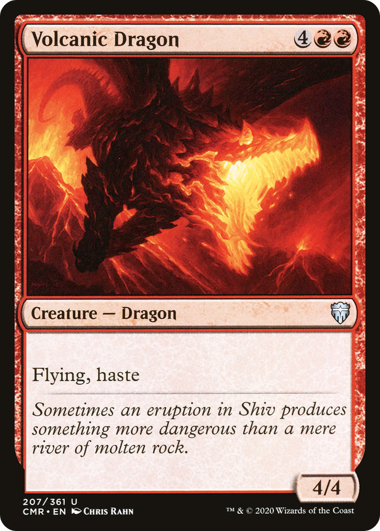 Volcanic Dragon (CMR-207) -  Foil