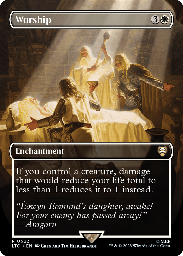 Worship (LTC-522) -  (Borderless) Foil