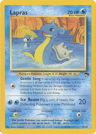 Lapras 12/18 -