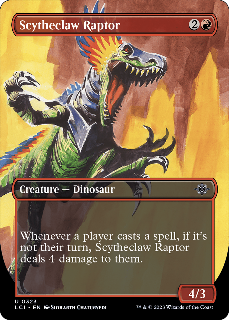 Scytheclaw Raptor (LCI-323) -  (Borderless)