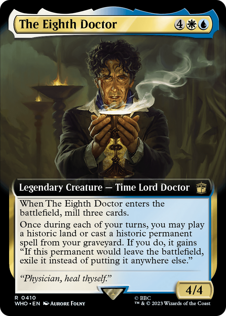 The Eighth Doctor (WHO-410) - : (Extended Art) Foil