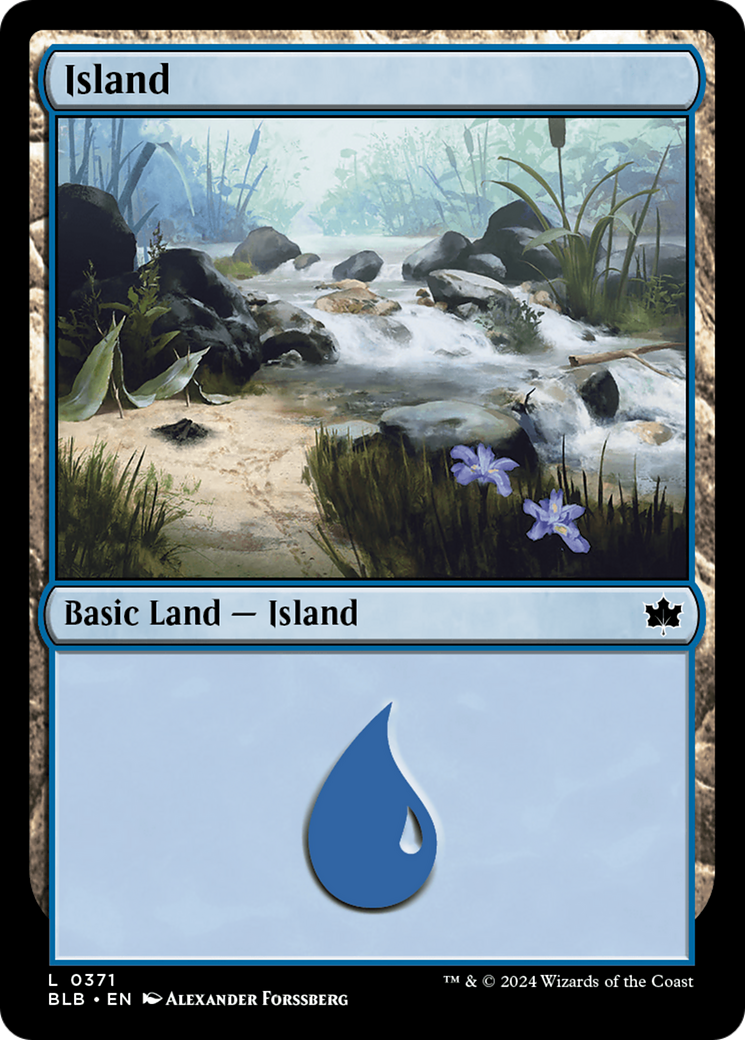 Island (BLB-371) -  Foil