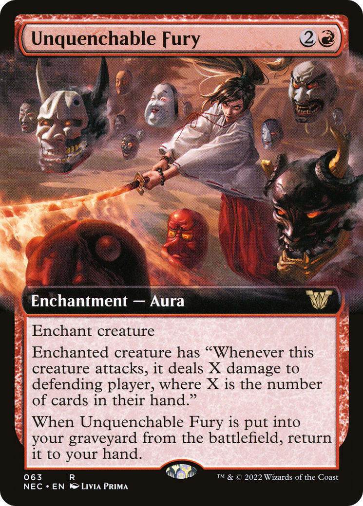 Unquenchable Fury (NEC-063) - : (Extended Art)