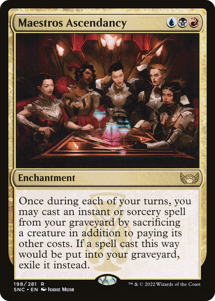 Maestros Ascendancy (SNC-198) -  Foil