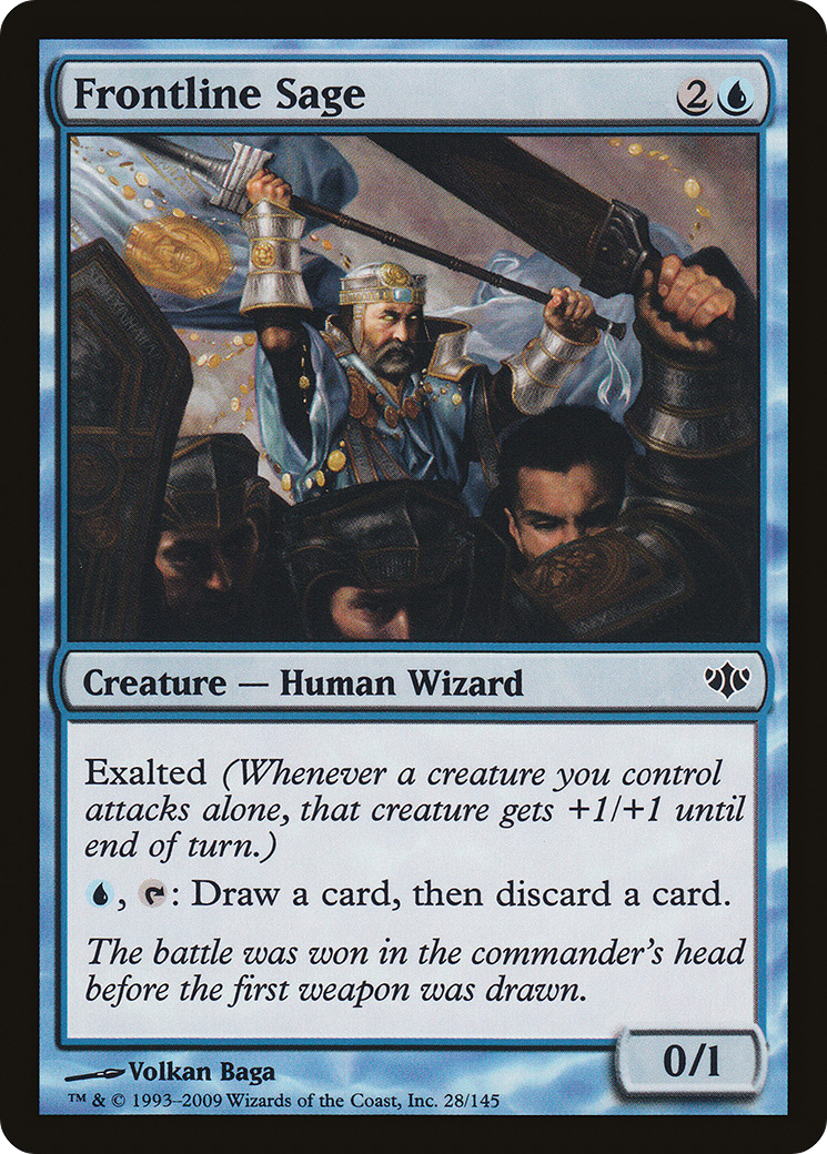 Frontline Sage (CON-028) -  Foil