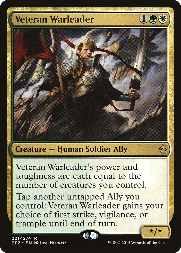 Veteran Warleader (BFZ-221) -