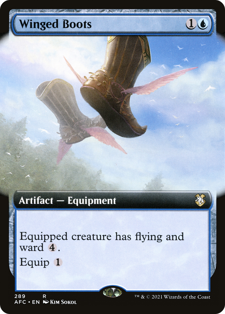 Winged Boots (AFC-289) - : (Extended Art)