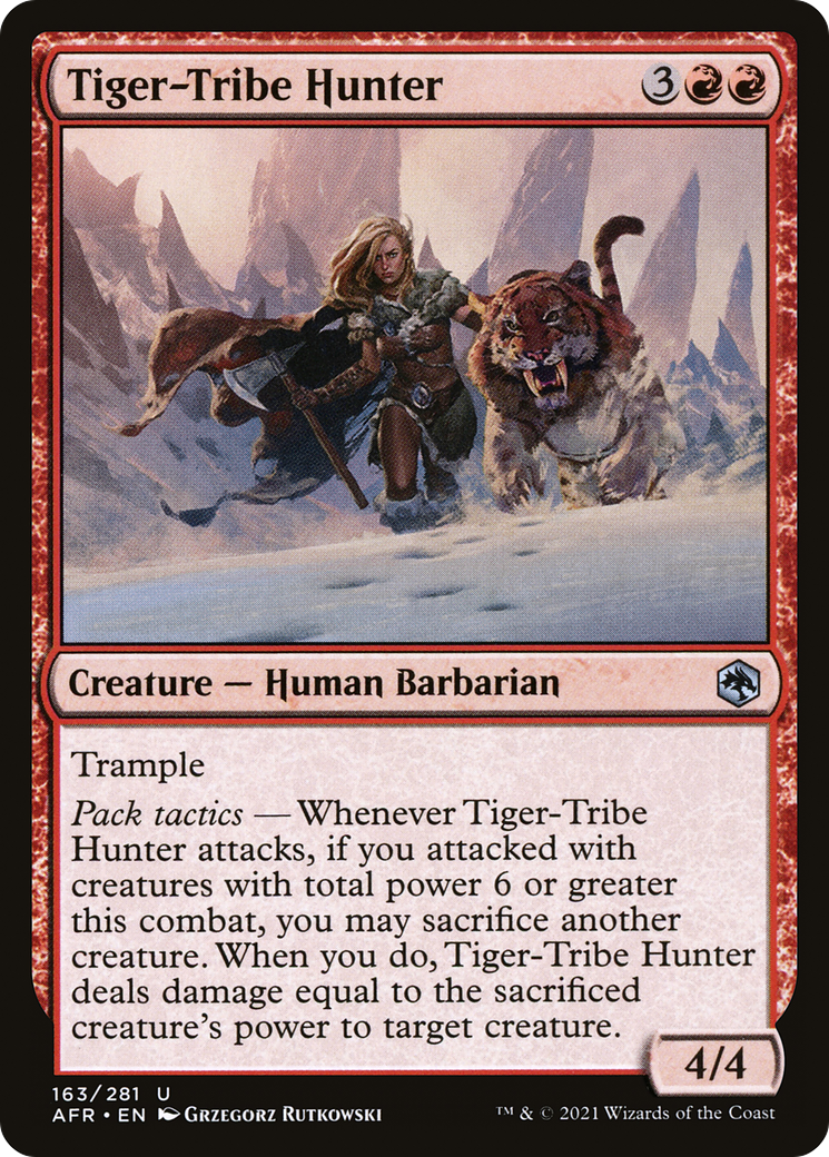 Tiger-Tribe Hunter (AFR-163) -