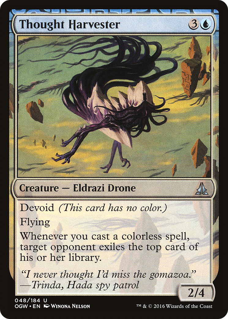 Thought Harvester (OGW-048) - : (devoid) Foil