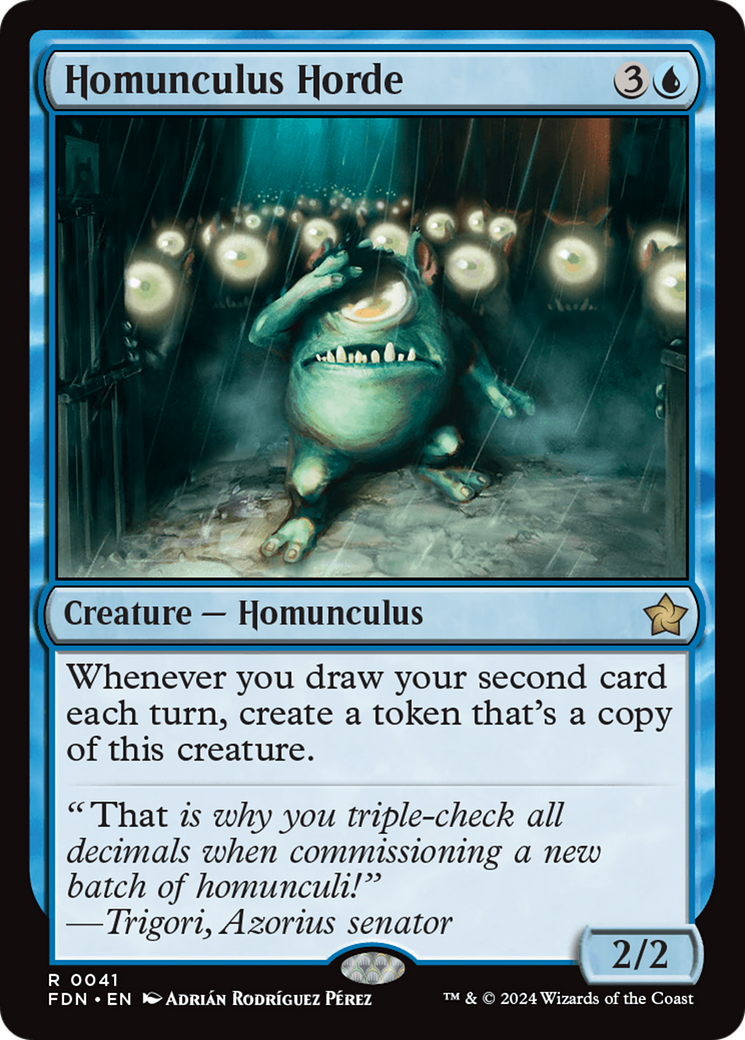 Homunculus Horde (FDN-041) -