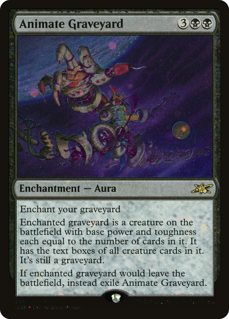 Animate Graveyard (UNF-351) -  Foil