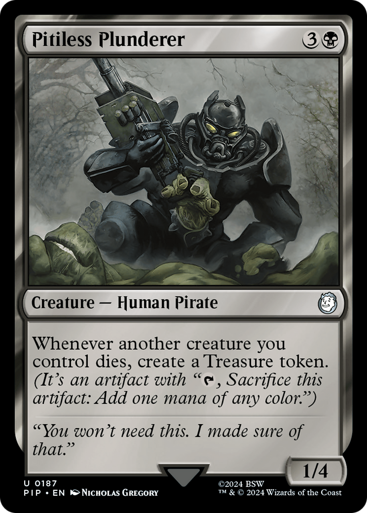 Pitiless Plunderer (PIP-187) -  Foil