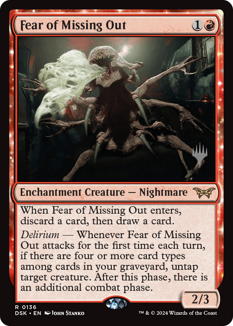 Fear of Missing Out (PPDSK-136P) - : (enchantment) Foil