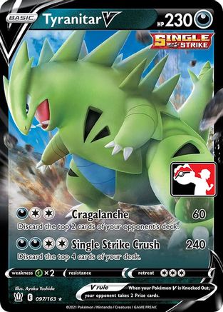 Tyranitar V 97 - Holofoil