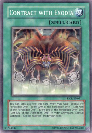 Contract with Exodia (DCR-EN031) - Dark Crisis (Worldwide English)