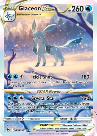 Glaceon VSTAR GG40/70 - Holofoil