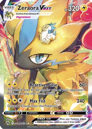 Zeraora VMAX GG42/70 - Holofoil