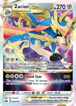 Zacian VSTAR 96/159 - Holofoil